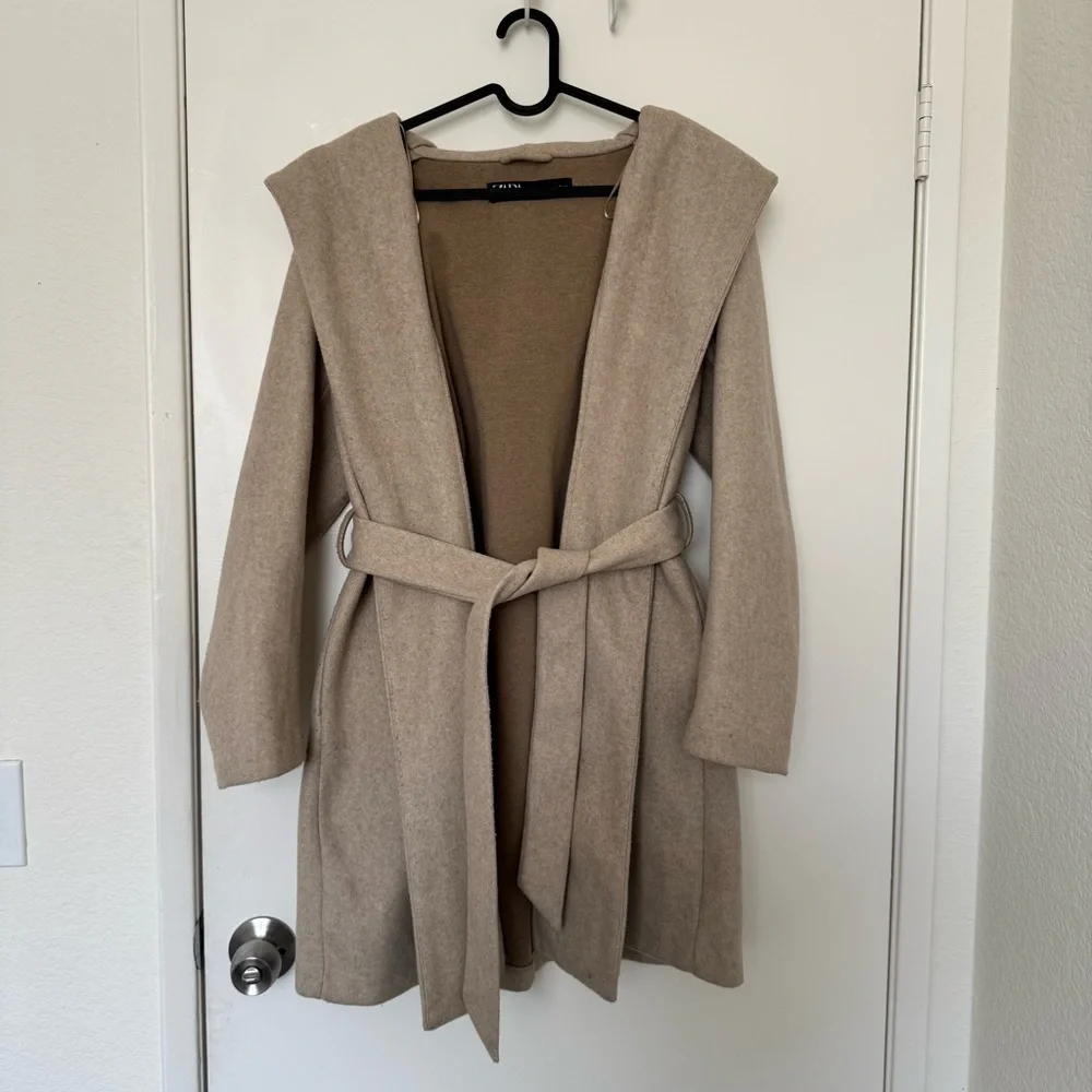 Zara Tan Trench Coat - Picture 3 of 6